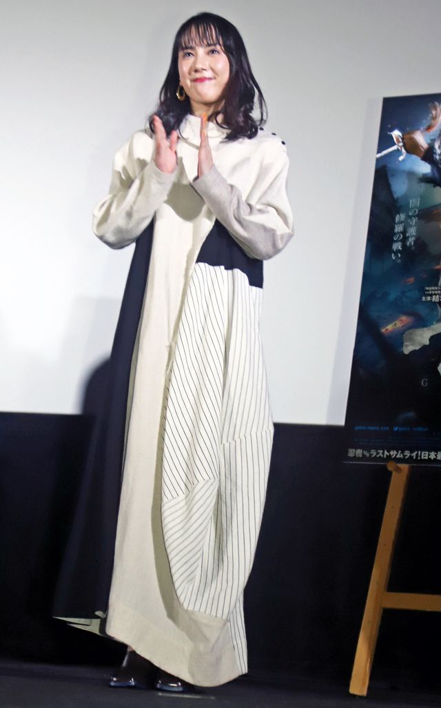 映画『下忍　青い影』公開記念舞台あいさつ（7枚目）