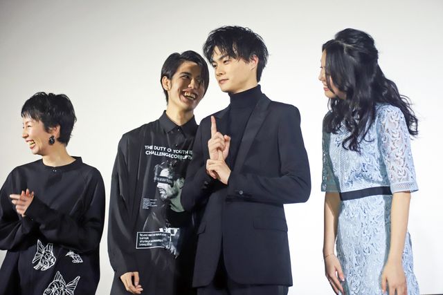 映画『下忍　青い影』公開記念舞台あいさつ（10枚目）