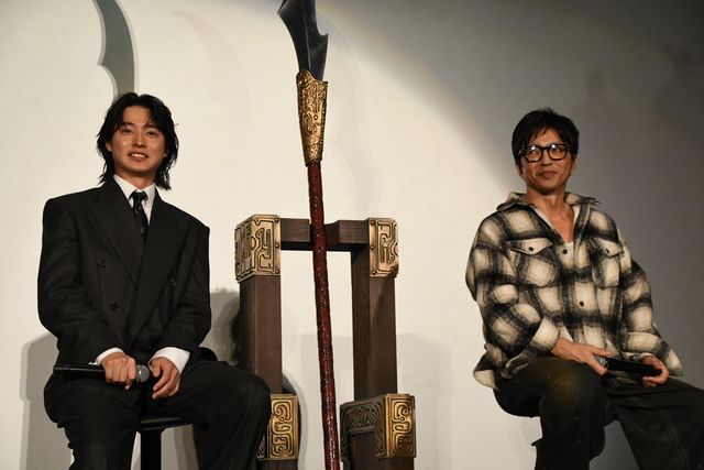 山崎賢人＆大沢たかお、信と王騎の歩み振り返る『キングダム　大将軍の帰還』大ヒット御礼舞台挨拶（8枚目）