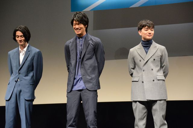 照れまくり！岡田将生が染谷将太に壁ドン！『ストレイヤーズ・クロニクル』ジャパンプレミアフォトギャラリー（13枚目）