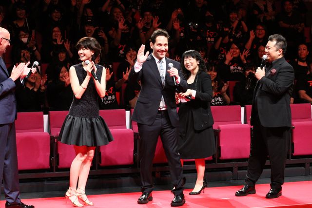 『アントマン』ジャパンプレミア！初来日のポール・ラッド＆ペイトン・リード監督登場！フォトギャラリー（5枚目）