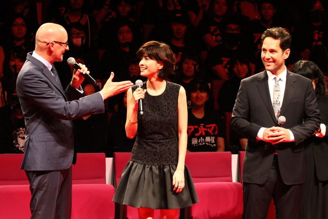 『アントマン』ジャパンプレミア！初来日のポール・ラッド＆ペイトン・リード監督登場！フォトギャラリー（7枚目）