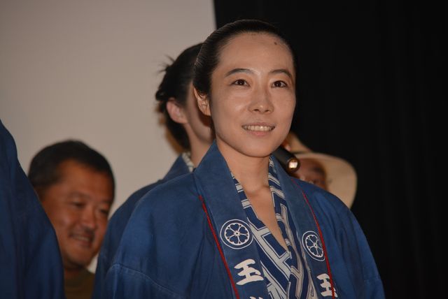 シコを踏む寛一郎！『菊とギロチン』初日舞台あいさつ（12枚目）