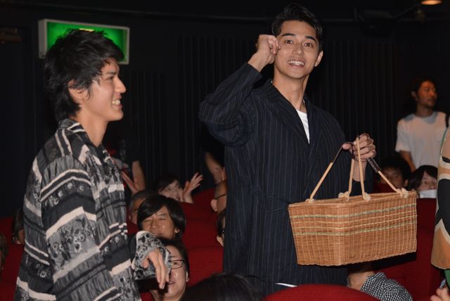 シコを踏む寛一郎！『菊とギロチン』初日舞台あいさつ（23枚目）