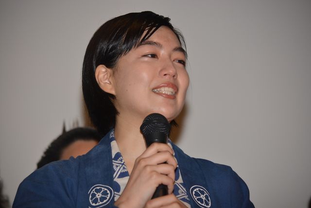 シコを踏む寛一郎！『菊とギロチン』初日舞台あいさつ（26枚目）