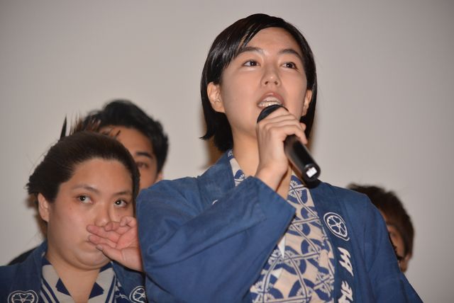 シコを踏む寛一郎！『菊とギロチン』初日舞台あいさつ（27枚目）