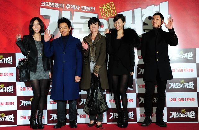 BEASTとチャン・ヒョク、ユン・ドゥジュンの応援に　『家門の帰還』VIP試写会出席＜韓国JPICTURES＞（9枚目）