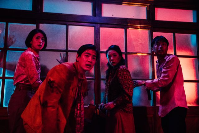 血みどろ…『ゾンビ・プレジデント』場面写真（3枚目）