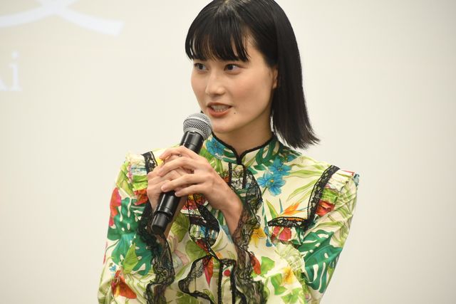 橋本愛登壇「第35回東京国際映画祭ラインナップ発表会」：フォトギャラリー