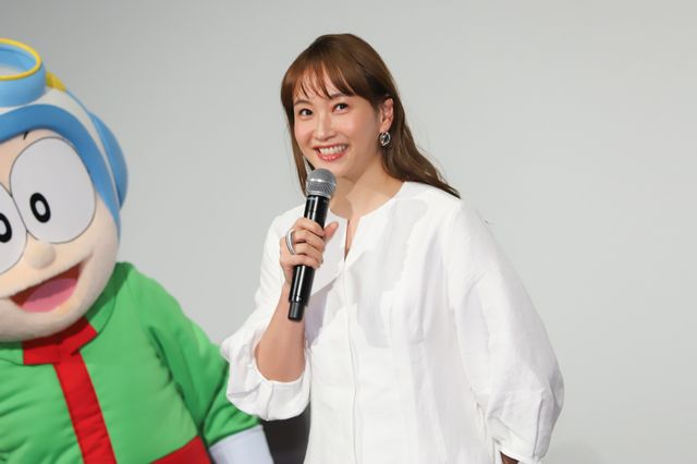 永瀬廉、藤本美貴にジャイアン「俺たちには刺激が強いな……」　舞台挨拶でドキドキの掛け合い（4枚目）