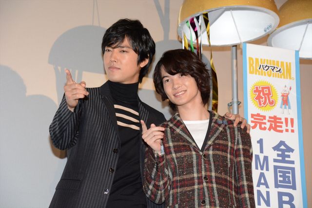 佐藤健への愛が止まらない！神木隆之介の禁断の隠し撮り？『バクマン。』大ヒット舞台あいさつ（10枚目）