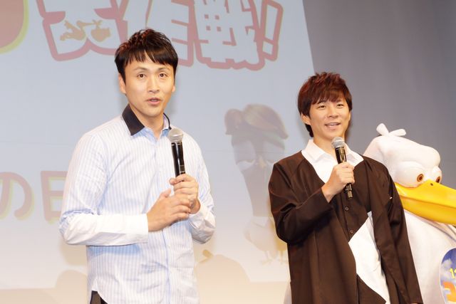 なんかレアな2人？『コウノトリ大作戦！』公開直前イベントギャラリー：フォトギャラリー