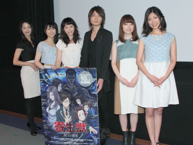 ミギー役平野綾ほか「寄生獣 セイの格率」声優大集合フォトギャラリー（2枚目）