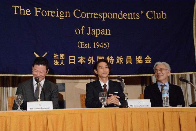 浅野×窪塚×イッセー『沈黙』に自信！記者会見フォトギャラリー（14枚目）