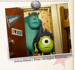 『モンスターズ・ユニバーシティ』©2013 Disney / Pixar. All Rights Reserved.
