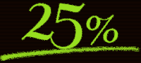 25％