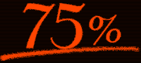 75％