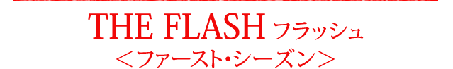 THE FLASH／フラッシュ＜ファースト・シーズン＞